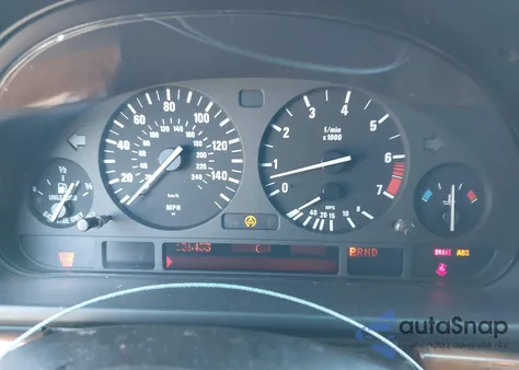 2002 BMW 530Ia из США, поврежденный, VIN WBADT63432CH86596